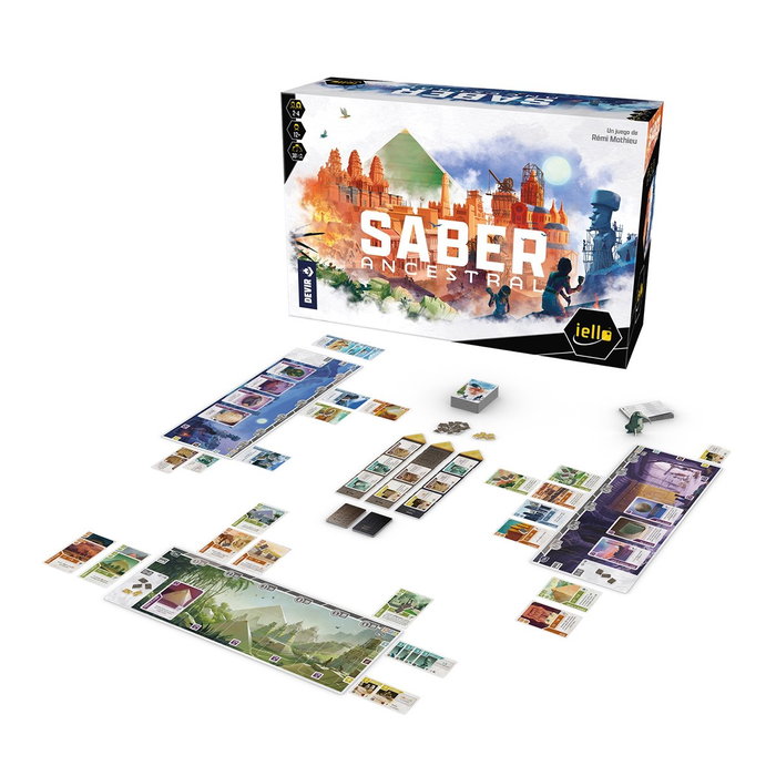Devir Jeu de Société Saber Ancestral - Stratégie & Civilisations Antiques