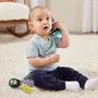 Vtech Baby Coffret Clés + Téléphone Magi'Pop - Jouet d'éveil avec sons et lumières pour bébé de 6 à 36 mois - Stimule la motricité fine - 3 hochets et 6 applications
