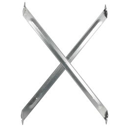 HERRAJES ALK Support Métallique Forme X pour Meuble Frigorifique 820.13 - 600x564x555mm