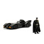 JADA TOYS - Figurine Batman avec Voiture Batmobile en Métal DC Comics, Modèle 1:24