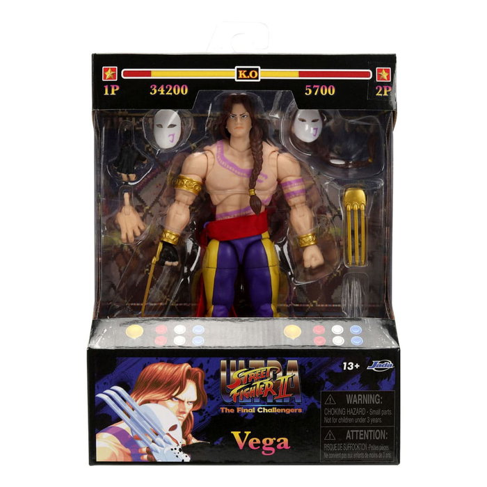 Jada Toys Ultra Street Fighter II: The Final Challengers Vega 15 cm