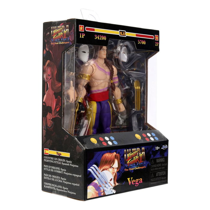 Jada Toys Ultra Street Fighter II: The Final Challengers Vega 15 cm