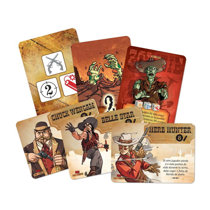 Asmodee Bang! Le Jeu de Dés - Extension Vivo o no muerto - Jeu de société en espagnol pour 3-8 joueurs