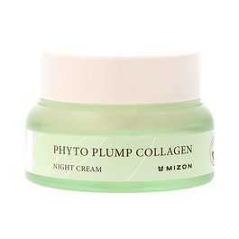 Mizon PHYTO PLUMP COLLAGÈNE Crème de Nuit Hydratante Anti-rides avec Collagène et Panthénol - 50 ml