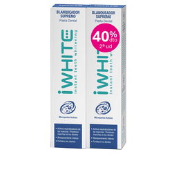 Iwhite Dentifrice Blanchissant Dark Stain Charbon Actif, Pack 2 x 75 ml