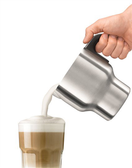 Sage SMF600BSS4EEU1 Mousseur à lait The Milk Cafe™ pour boissons chaudes - Réglage de température, texture crémeuse parfaite