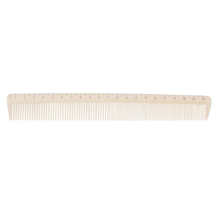 Bifull Peigne de Coupe avec Règle Intégrée, Mesures Précises 09, 21.5 cm - Pour Coiffure Professionnelle et Enseignement, en Polycarbonate Résistant Bifull Peigne de Coupe avec Règle Intégrée, Mesures Précises 09, 21.5 cm - Pour Coiffure Professionnelle et Enseignement, en Polycarbonate Résistant