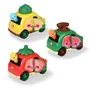 Dickie Toys - Voiture-Jouet Sonore ABC Fruit Friends avec Accessoires et Fonctions Lumineuses - Pour Enfant a partir de 12 mois - Reference ABC Fruit Friends