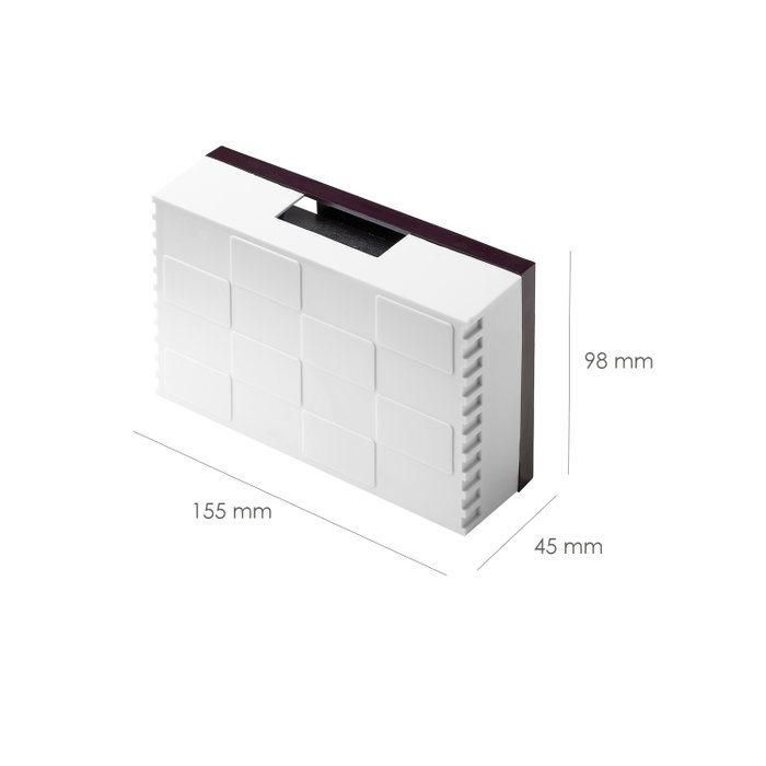 MAURER Timbre de porte Ding Dong blanc 230V