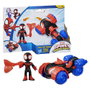 Hasbro Miles Morales et Tecno-moto Spidey Marvel