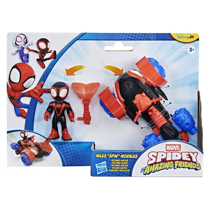 Hasbro Miles Morales et Tecno-moto Spidey Marvel Hasbro Miles Morales et Tecno-moto Spidey Marvel