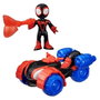 Hasbro Miles Morales et Tecno-moto Spidey Marvel