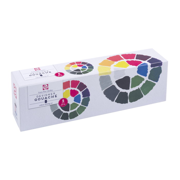 Talens Set de témperas extrafines 5 x 50 ml Talens Set de témperas extrafines 5 x 50 ml
