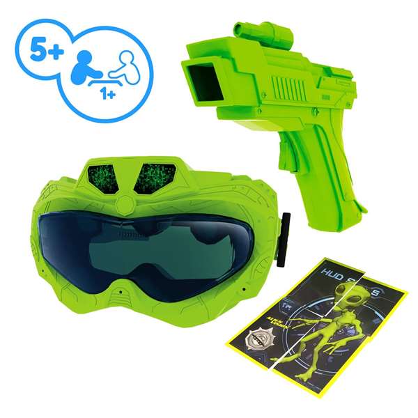 Imc Toys Jeu Aliens Vision avec lunettes de vision spéciale 25x21x13 cm