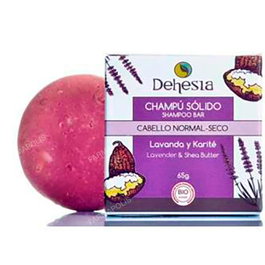 DEHESIA Shampooing Solide Bio pour Cheveux Normaux à Secs 65g