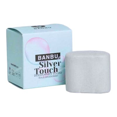 BANBU Silver Touch Déodorant Solide Sensible 50g Eco - Protection 24h, Arôme Fruité BANBU Silver Touch Déodorant Solide Sensible 50g Eco - Protection 24h, Arôme Fruité