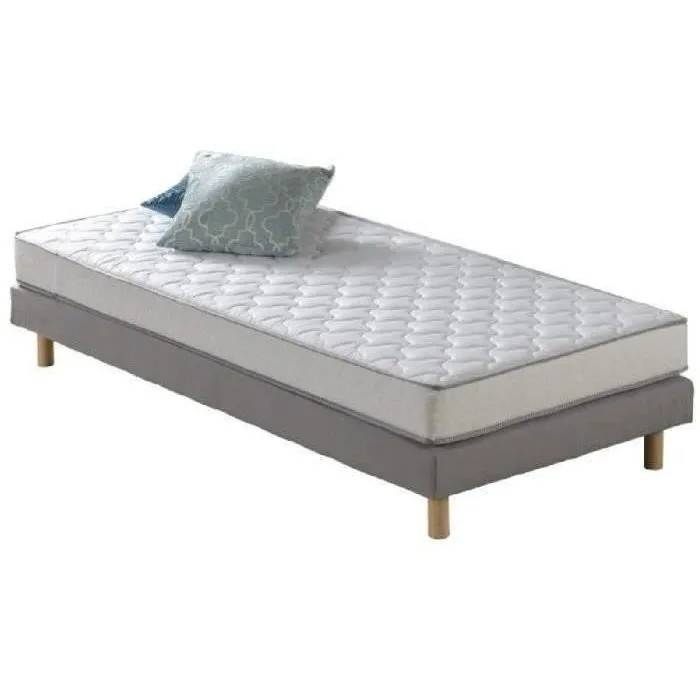 Deko Dream Matelas HAHTUVA 90x190 cm Mousse Ferme - Noyau profilé 5 zones de confort, Coutil moelleux pour ventilation