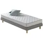 Deko Dream Matelas HAHTUVA 90x190 cm Mousse Ferme - Noyau profilé 5 zones de confort, Coutil moelleux pour ventilation