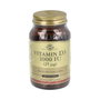 Solgar Vitamine D3 1000 UI 25 µg - 100 capsules molles