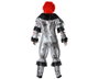 Masquerade Déguisement de Clown Macabre Gris avec Détails Rouges pour Homme Adulte - Taille XL