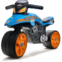 Falk Draisienne Moto Hot Wheels Bleu