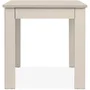 Table à Manger OSLO Carrée Beige 80x80 cm 4 Personnes avec Tiroir