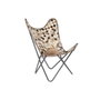 DKD Home Decor Fauteuil Beige Camel Fer 70 x 70 x 90 cm