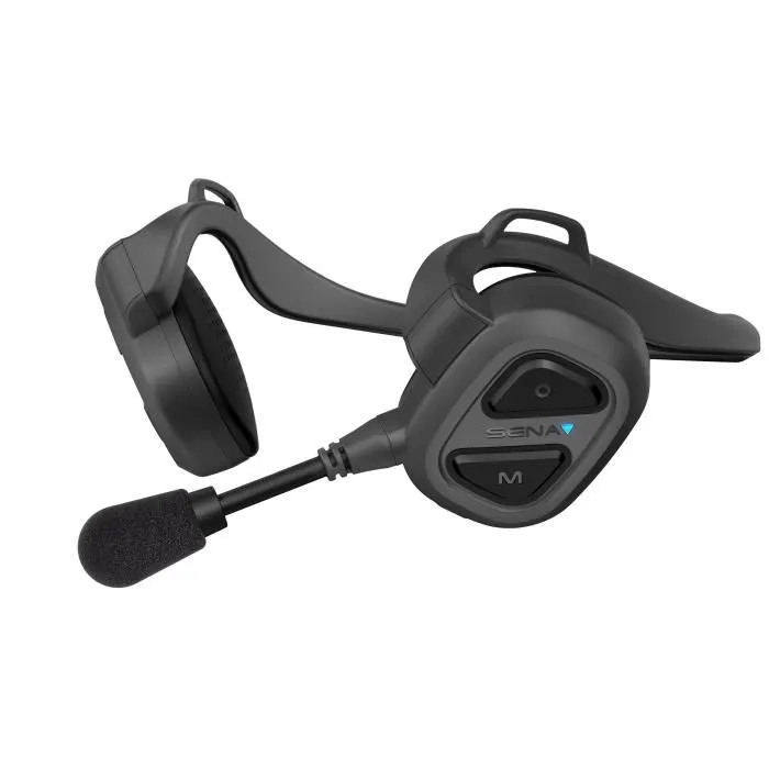 Sena - Casque-micro Bluetooth stéréo Bosun, IP67 étanche, autonomie 10h, portée jusqu'à 1600m, charge USB-C, avec sacoche de transport