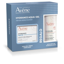 Avène - Coffret Hydrance Aqua Gel Hydratant 50 ml + Eau Micellaire 100 ml - Lot de 2 produits pour peaux mixtes et sensibles