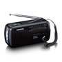 Lenco MCR-113BK Solar Noir