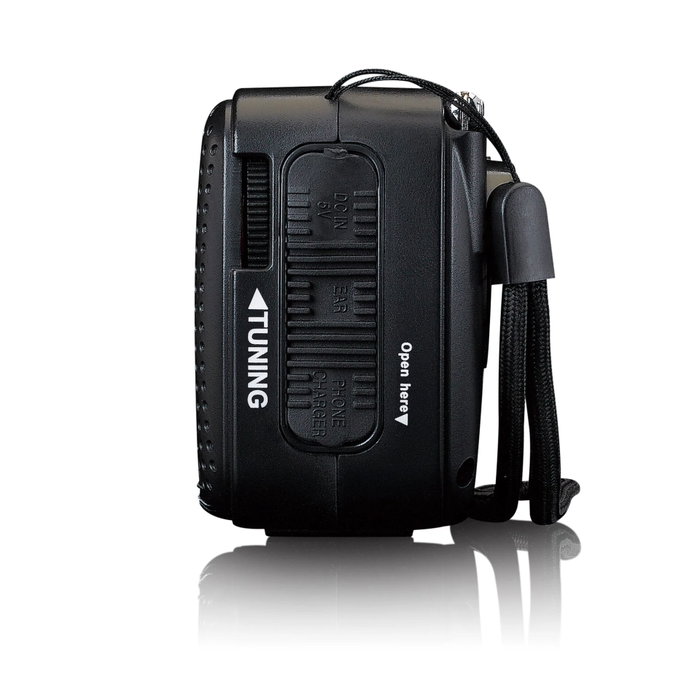 Lenco MCR-113BK Solar Noir