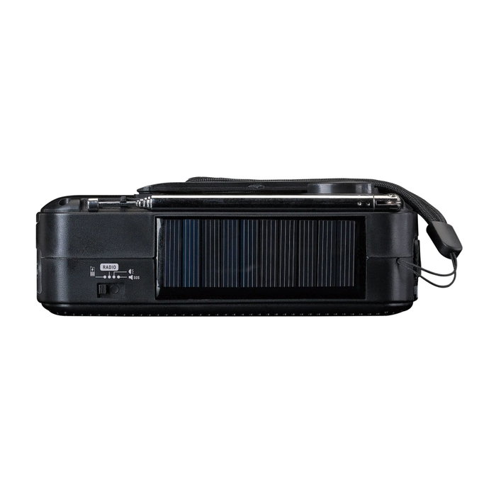 Lenco MCR-113BK Solar Noir