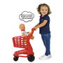 Tachan - Chariot de Supermarché pour Enfant avec Siège Bébé - Capacité Élevée - 3 Couleurs (Surti)