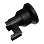 FNP Porte-ampoule E27 provisoire de chantier fixation latérale blanc 250V 60W Ø38x52mm