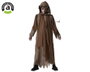atosa Déguisement Enfant Mage Oscur avec Tunique et Capuche, Marron, 10-12 ans (Taille 10-12 ans) lifesize