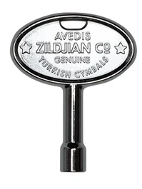 Zildjian Clé d'Accordage Batterie Chromée - Porte-clés Original Zildjian