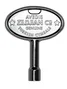 Zildjian Clé d'Accordage Batterie Chromée - Porte-clés Original Zildjian