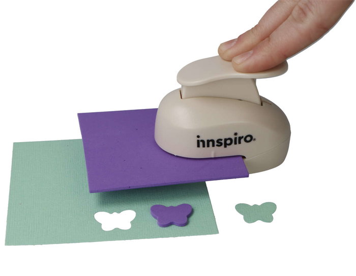 Innspiro Perforatrice de formes papillon 25mm pour mousse EVA