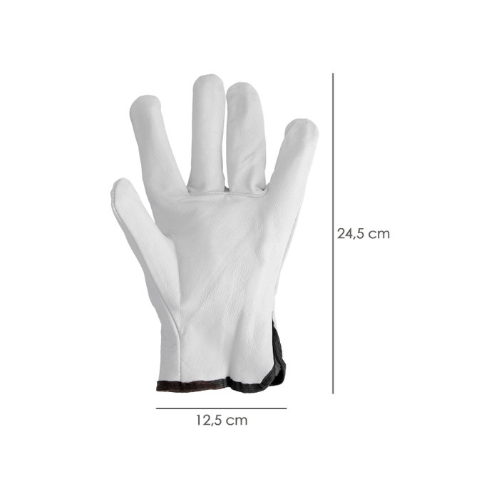 WOLFPACK LINEA PROFESIONAL Gants Piel Flor 7 inch WOLFPACK LINEA PROFESIONAL Gants Piel Flor 7 inch