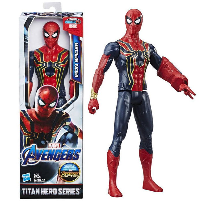 HASBRO Figure Titan Hero Iron Spider Avengers Marvel 30cm