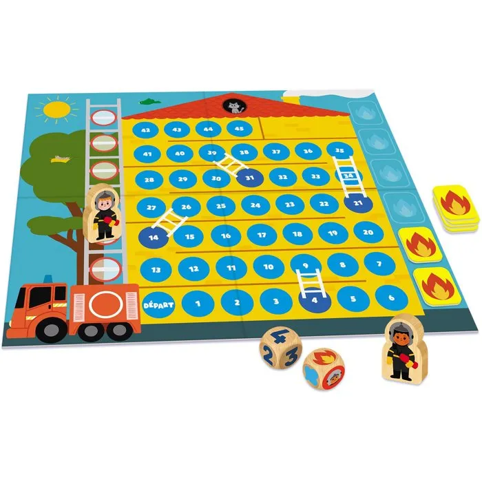 Nathan Allô les pompiers ! - Jeu d'apprentissage Nathan Allô les pompiers ! - Jeu d'apprentissage