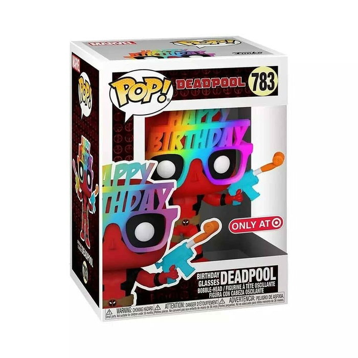 FUNKO Figura POP Marvel Deadpool 30th Birthday Hat Deadpool Exclusive
