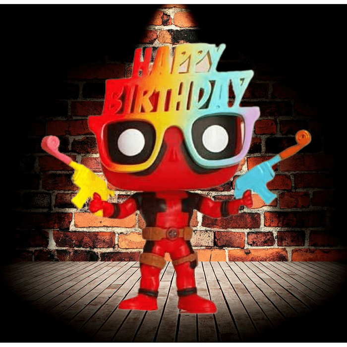 FUNKO Figura POP Marvel Deadpool 30th Birthday Hat Deadpool Exclusive