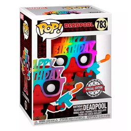 FUNKO Pop! Marvel Deadpool - Figurine 30th Birthday Hat Edition Exclusive - Vinyl Collectible