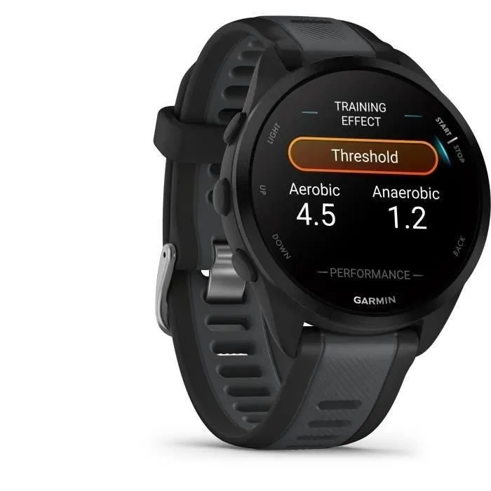 Garmin Forerunner 165 43mm Noir/Gris Garmin Forerunner 165 43mm Noir/Gris