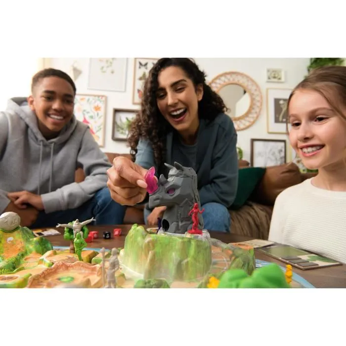 Spin Master Jeu Jumanji L'Île du Danger - Jeu de plateau 3D - Aventure - À partir de 8 ans - Durée de partie environ 30 minutes Spin Master Jeu Jumanji L'Île du Danger - Jeu de plateau 3D - Aventure - À partir de 8 ans - Durée de partie environ 30 minutes