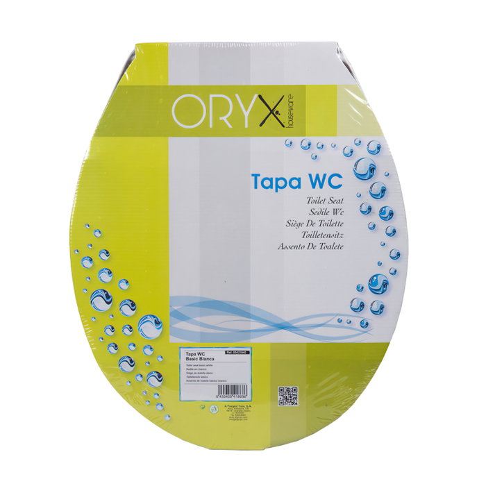 ORYX Tapa Wc Blanco Basic ORYX Tapa Wc Blanco Basic
