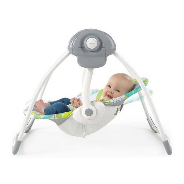 Bright Starts Balancelle Électrique Pliable Toucan avec Arche de Jouets Bright Starts Balancelle Électrique Pliable Toucan avec Arche de Jouets