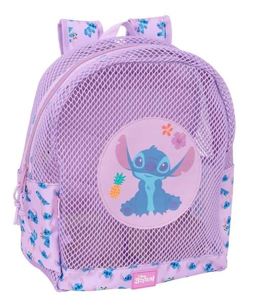 Safta Mochila anti-arena Stitch - Sac à dos pour sable 30.5x24x18 cm - À partir de 3 ans