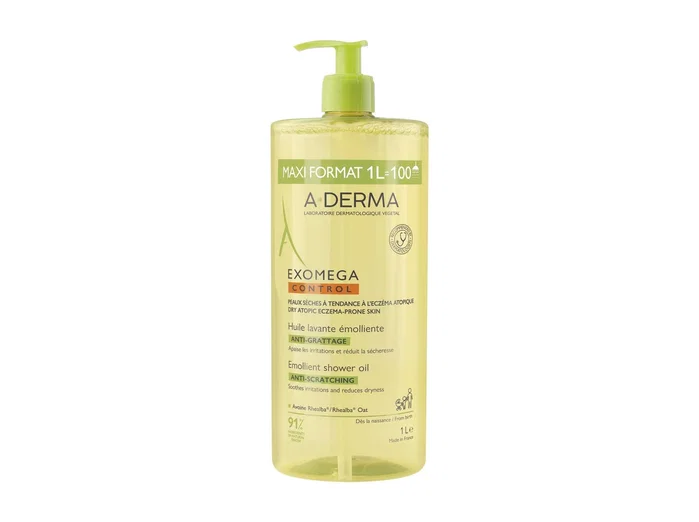 A-Derma Exomega Control Huile de Douche Émolliente 1000 ml A-Derma Exomega Control Huile de Douche Émolliente 1000 ml
